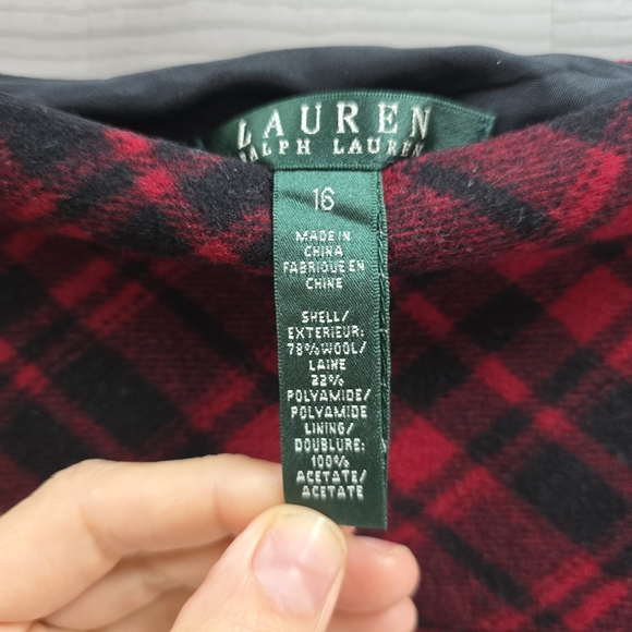 Lauren RL Wool Skirt - Picture 4 of 4